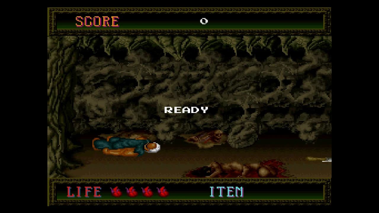 Fujitsu FM Towns (Splatterhouse)