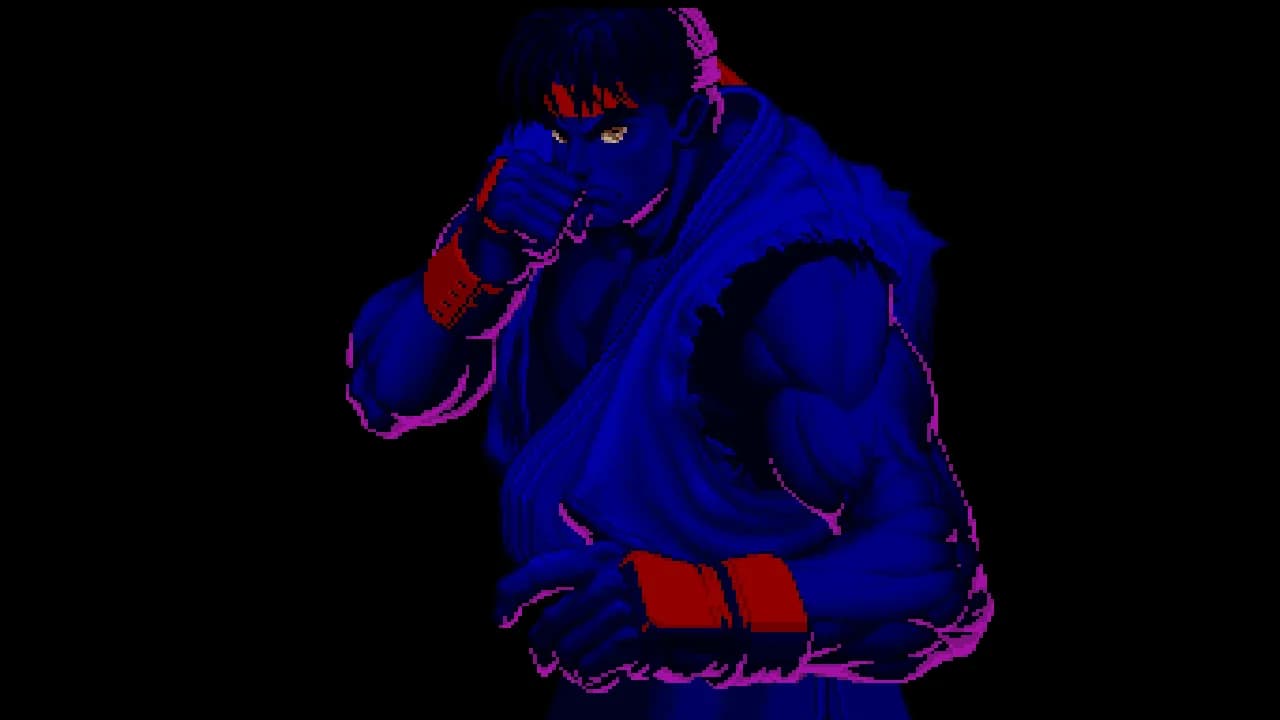 Fujitsu FM Towns (Street Fighter II)