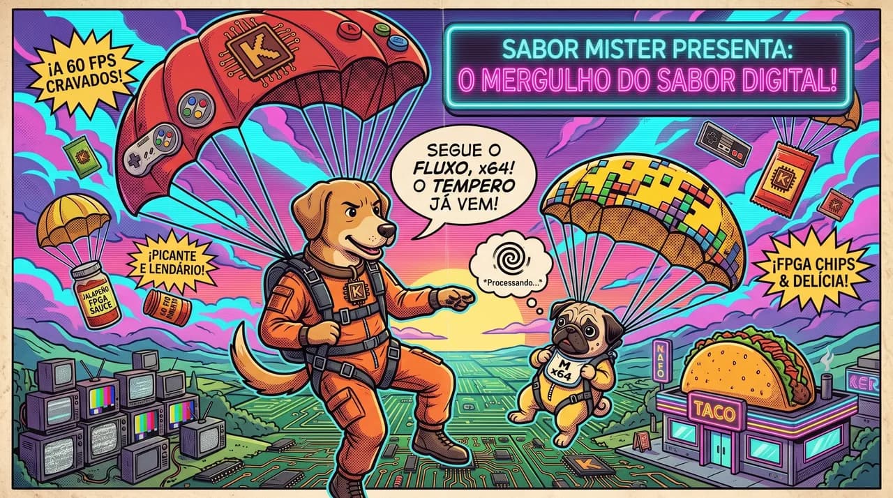 O Mergulho do Sabor Digital (x64 Edition)