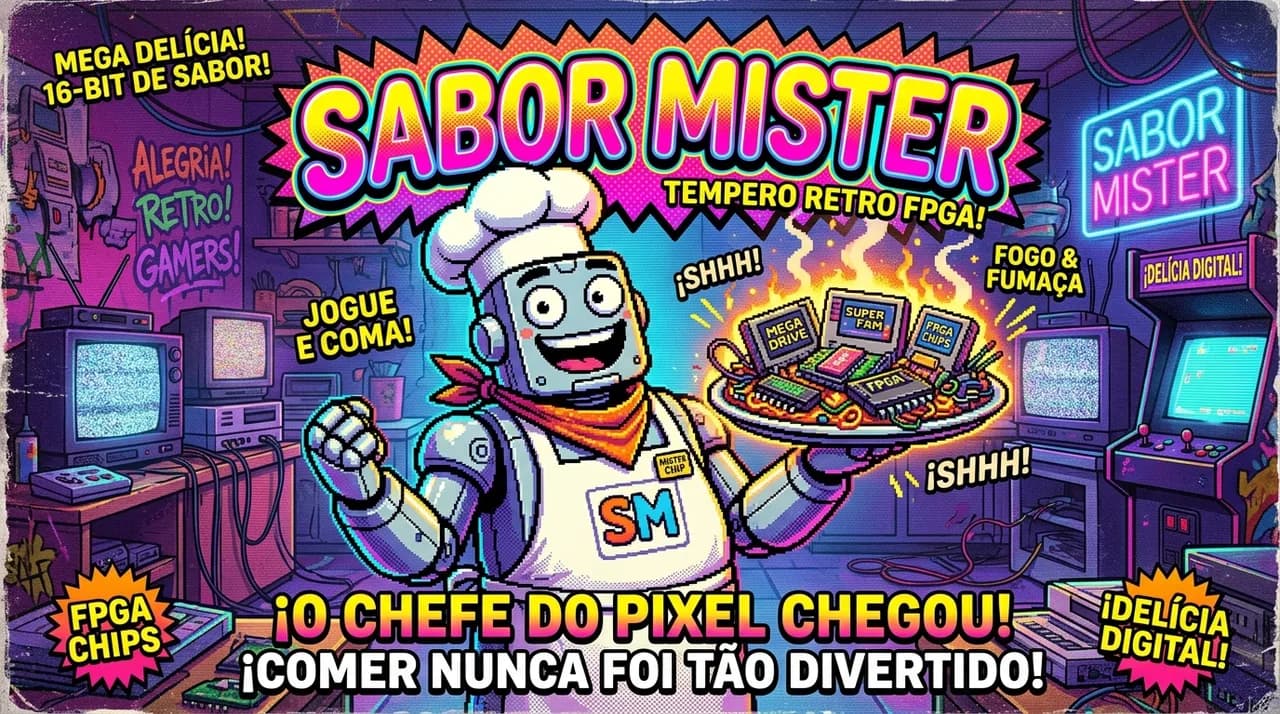 O Chefe do Pixel (Sabor MiSTer)